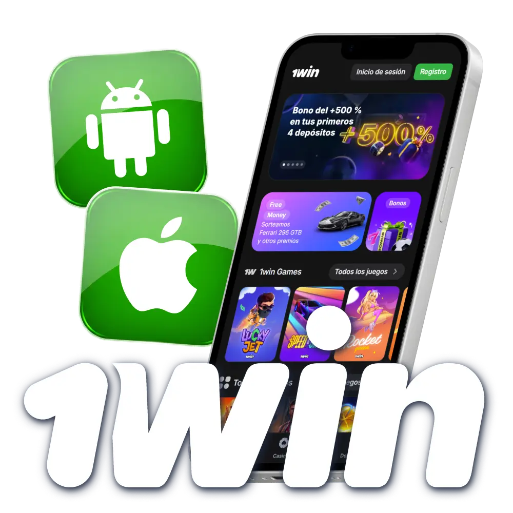 Descargue la aplicación iOS o Android en 1win México.
