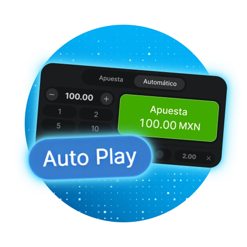 Pruebe la función de apuesta automática Aviator de 1win.
