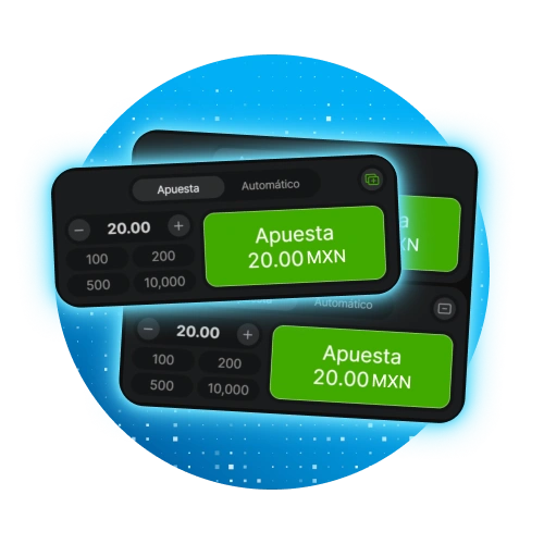 Utilice los campos de apuestas por ronda de Aviator de 1 win.