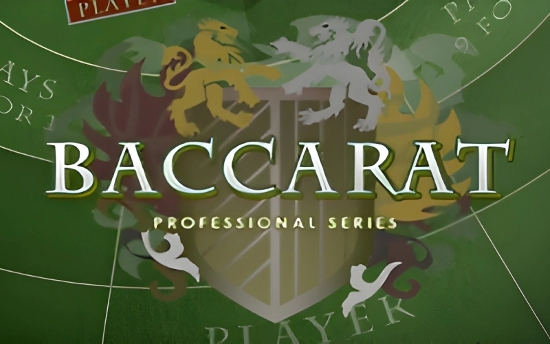 Juegue Baccarat en línea con multiplicadores de bonificación en 1win.