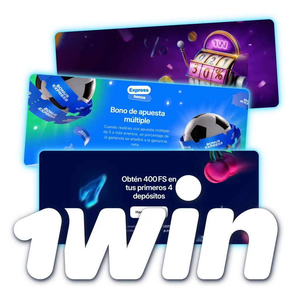 Obtenga su bono y gane en 1win México official.