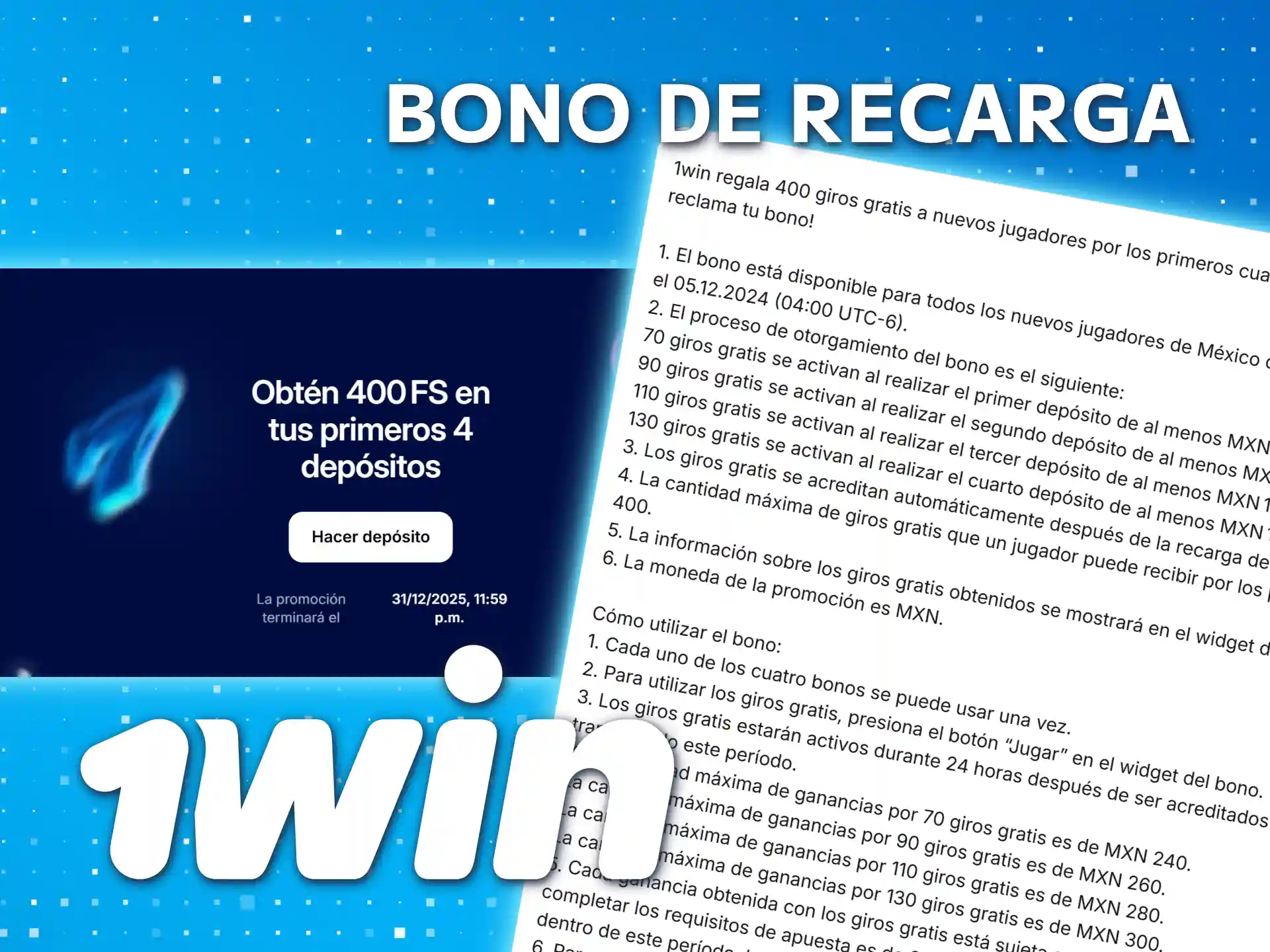 La plataforma de casino 1win ofrece bonificaciones en depósitos adicionales.