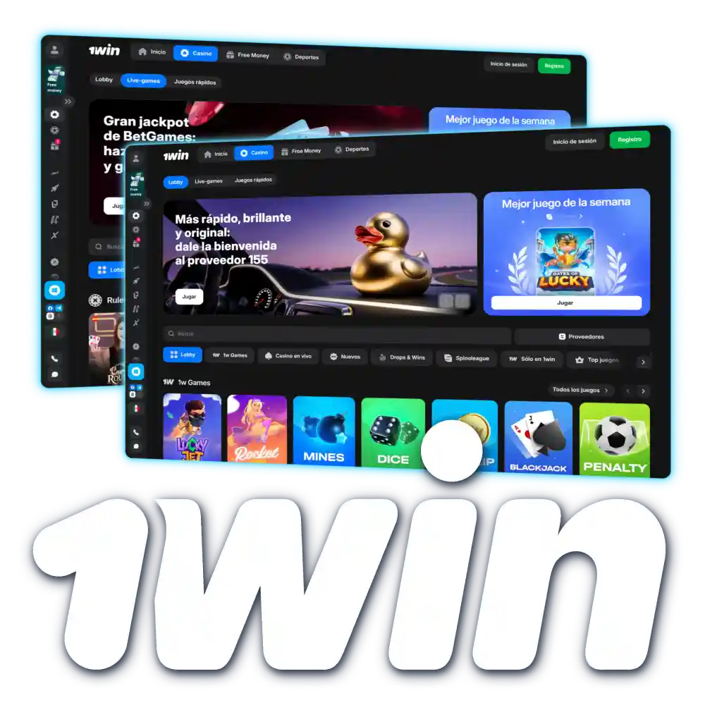 Juegue juegos de casino en línea en 1win México official.