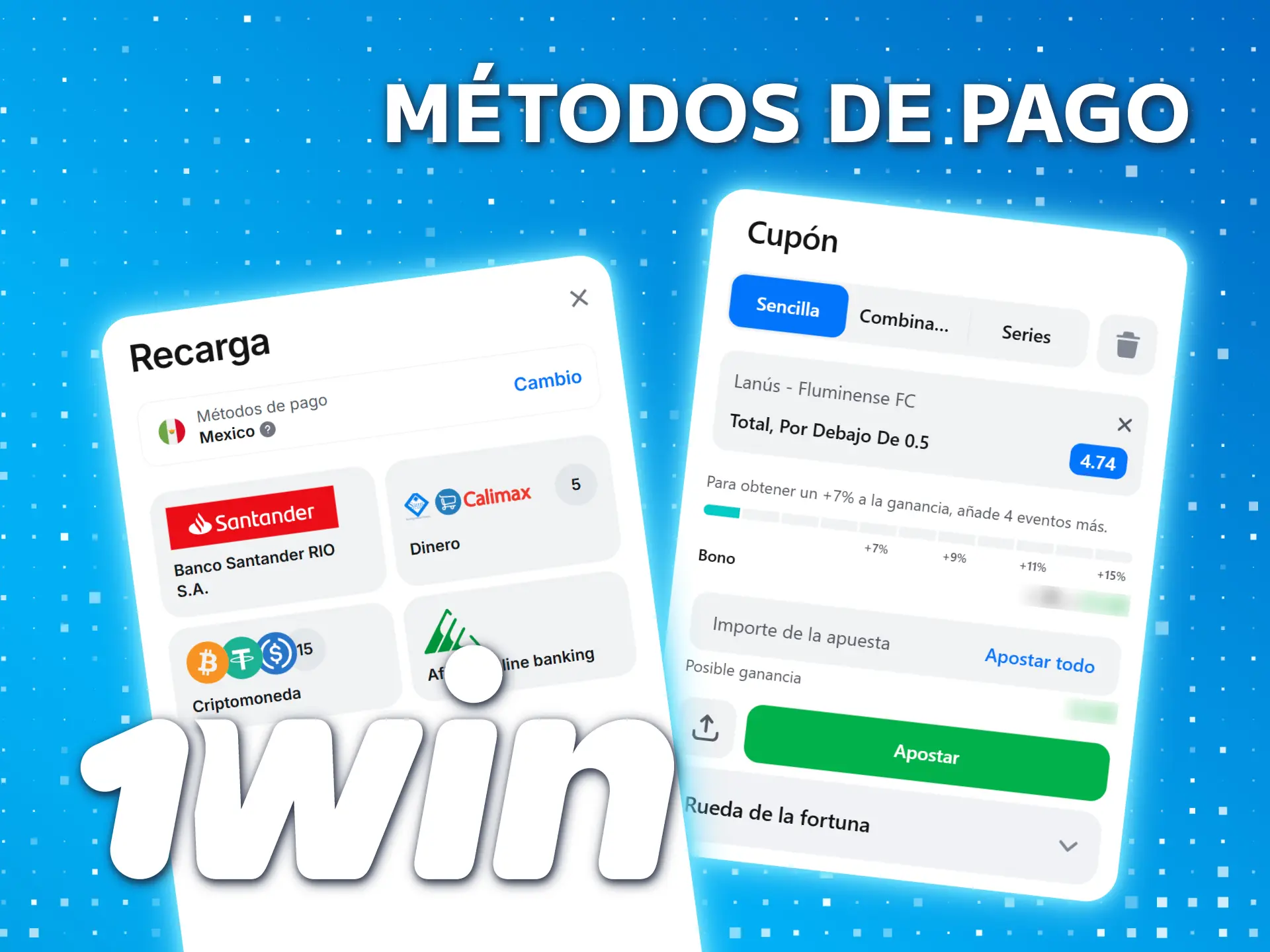 Apuesta a 1win con pagos rápidos para usuarios mexicanos.