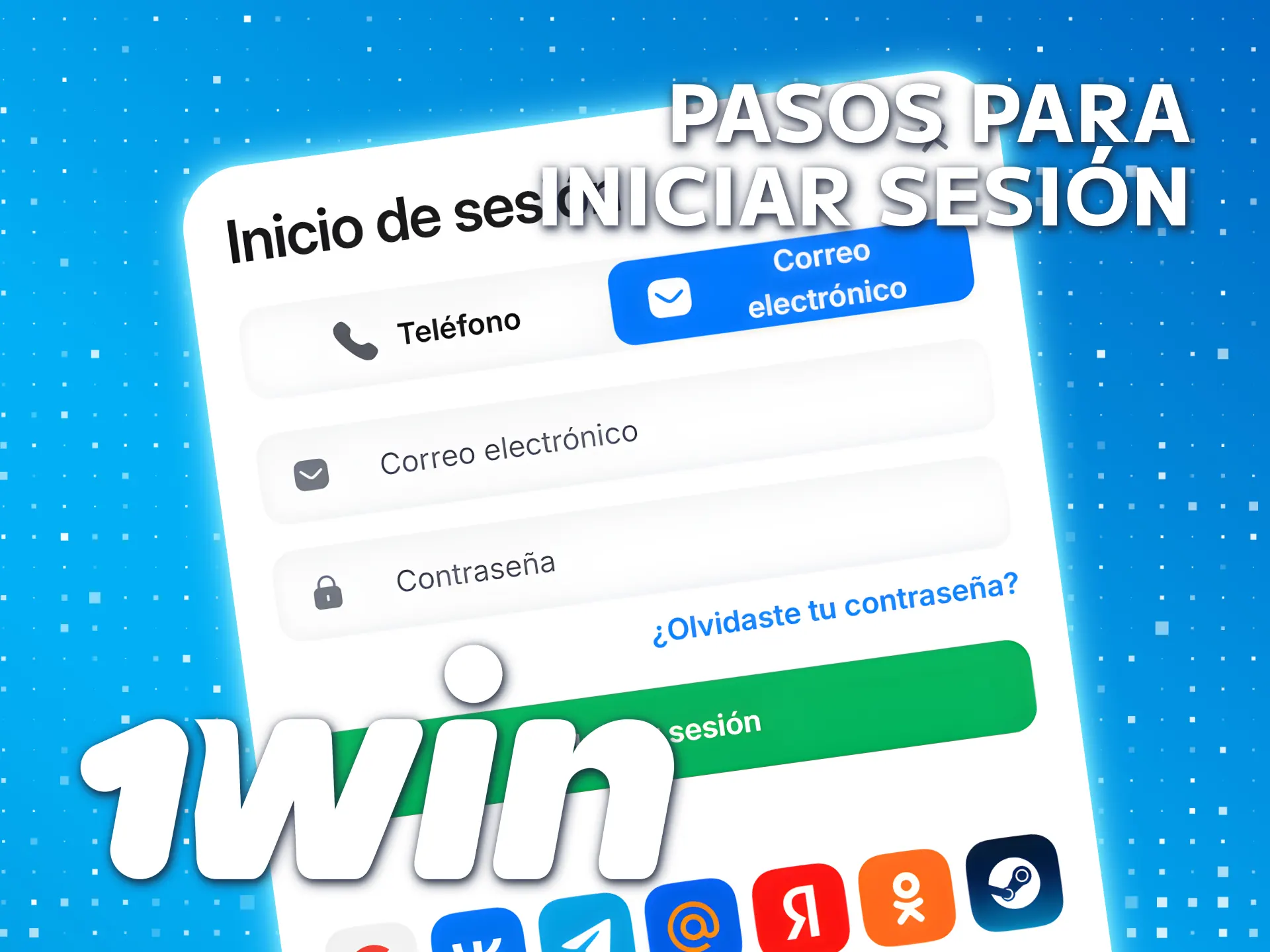 Descubra cómo iniciar sesión en su cuenta de 1win México.