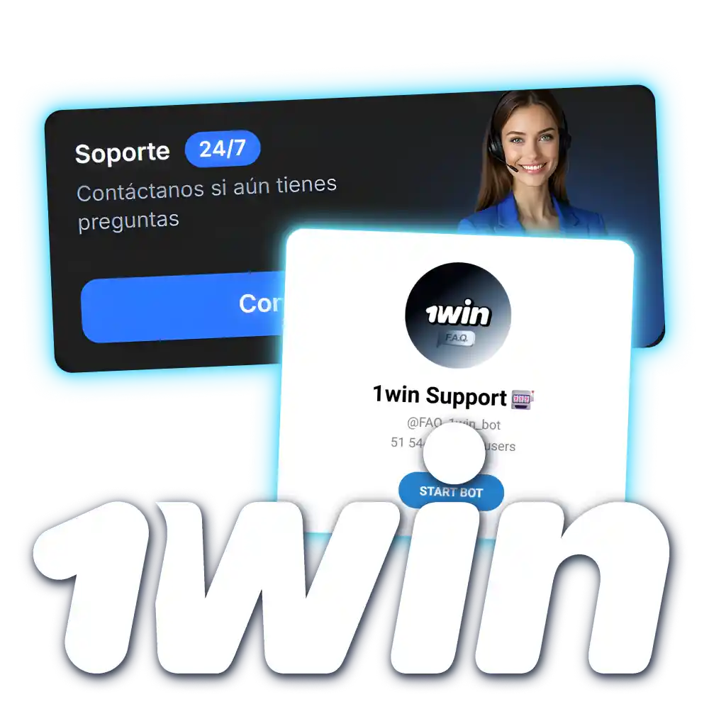 Solucione problemas con el servicio de soporte en 1win México.
