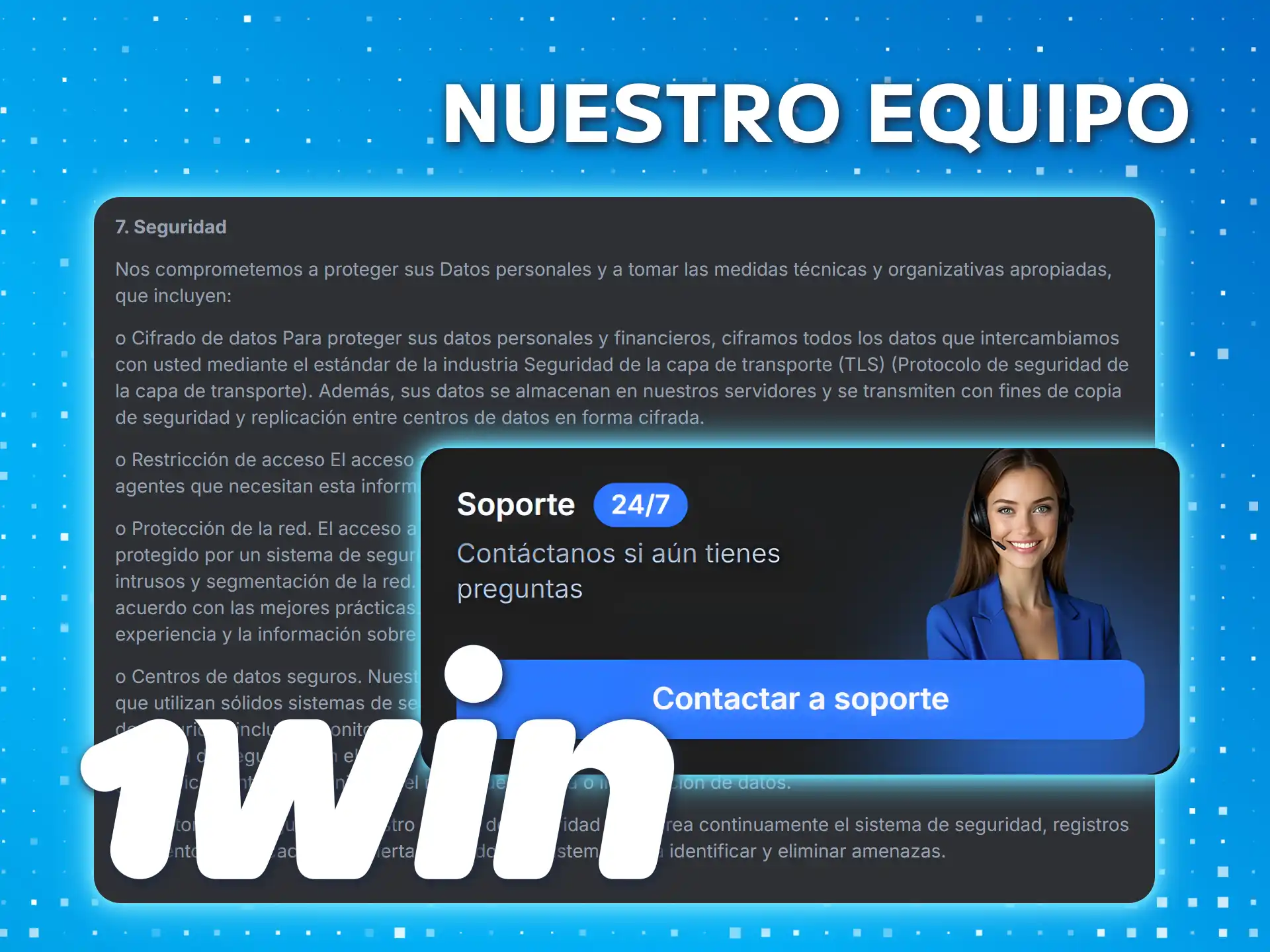 Descubra cómo el equipo de 1win garantiza una plataforma segura.