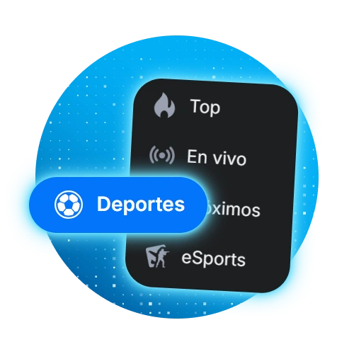 Disfrute de varias categorías de apuestas en la plataforma 1win.