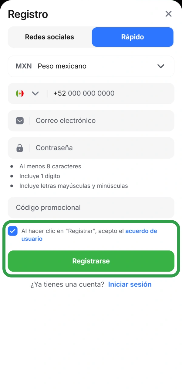 Crea una cuenta oficial de 1win México para jugar eSports.