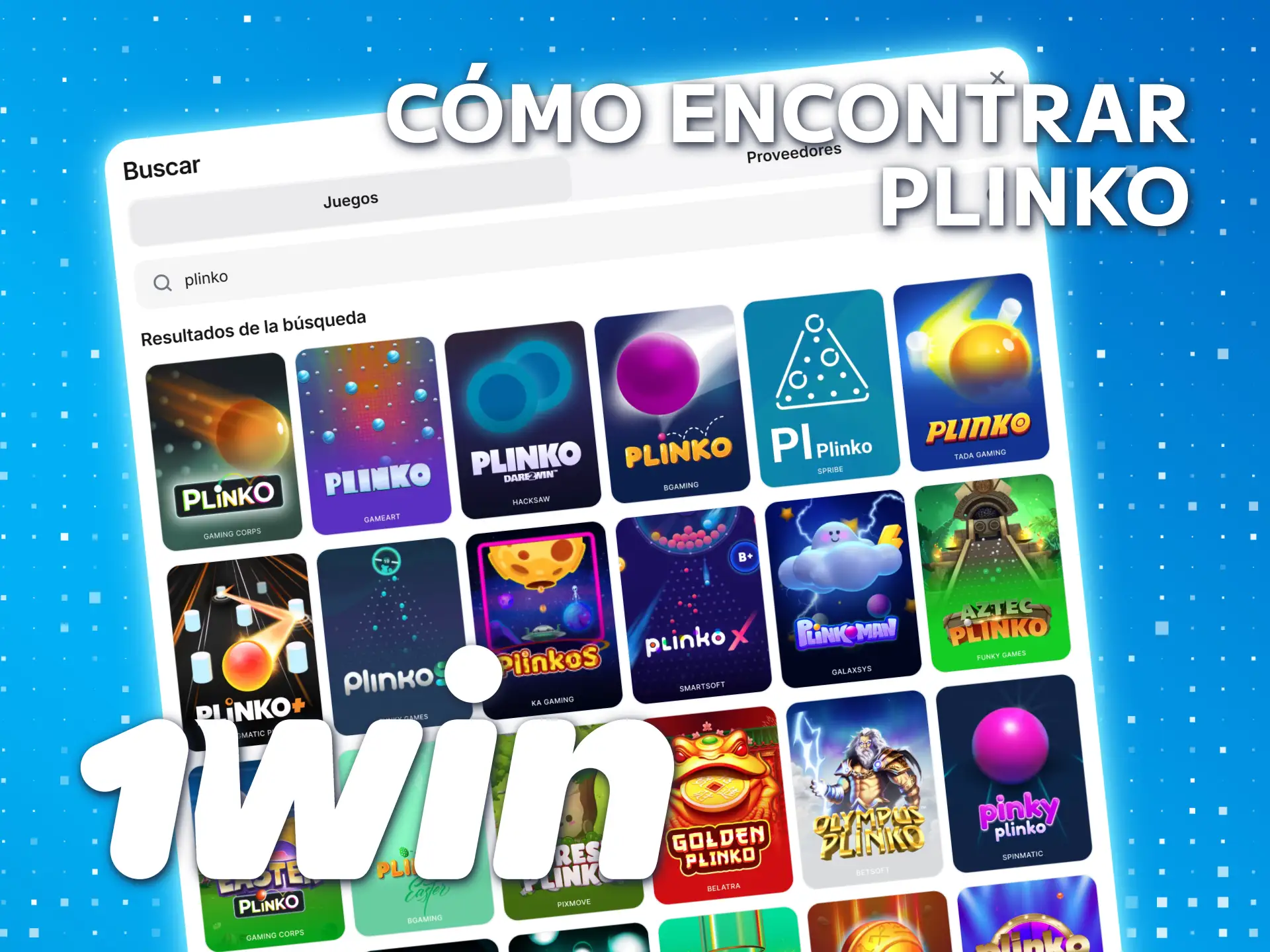 Acceda al popular Plinko 1win México desde la sección casino.