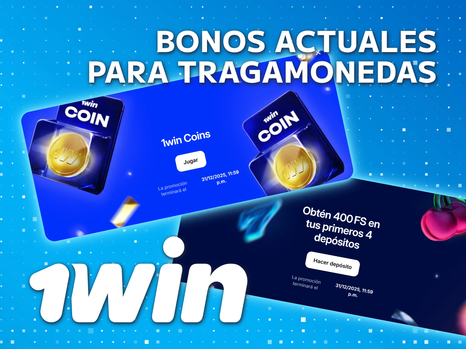 Obtenga emocionantes bonos de máquinas tragamonedas 1win México.